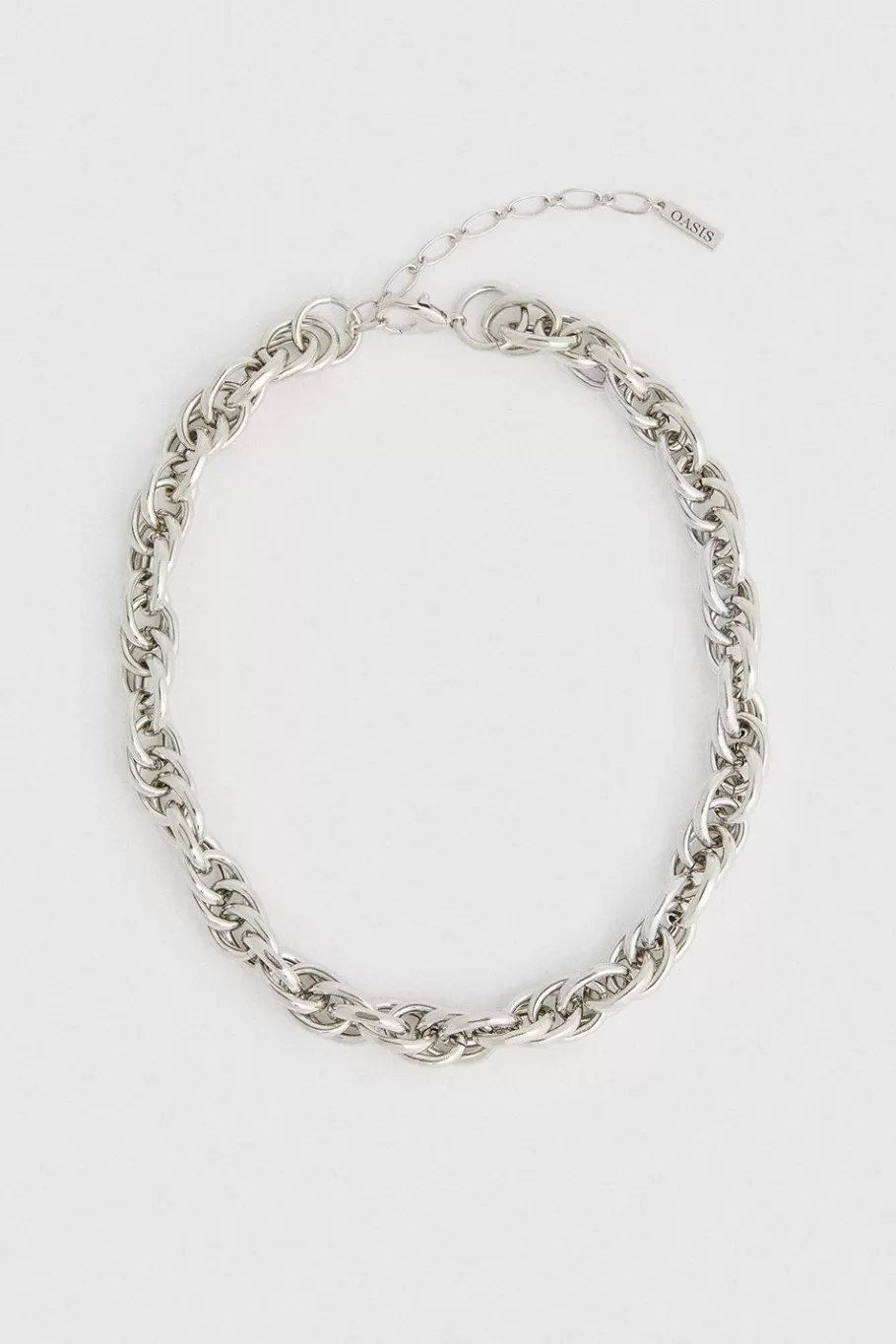 Oasis Chunky Chain Necklace Silver Outlet