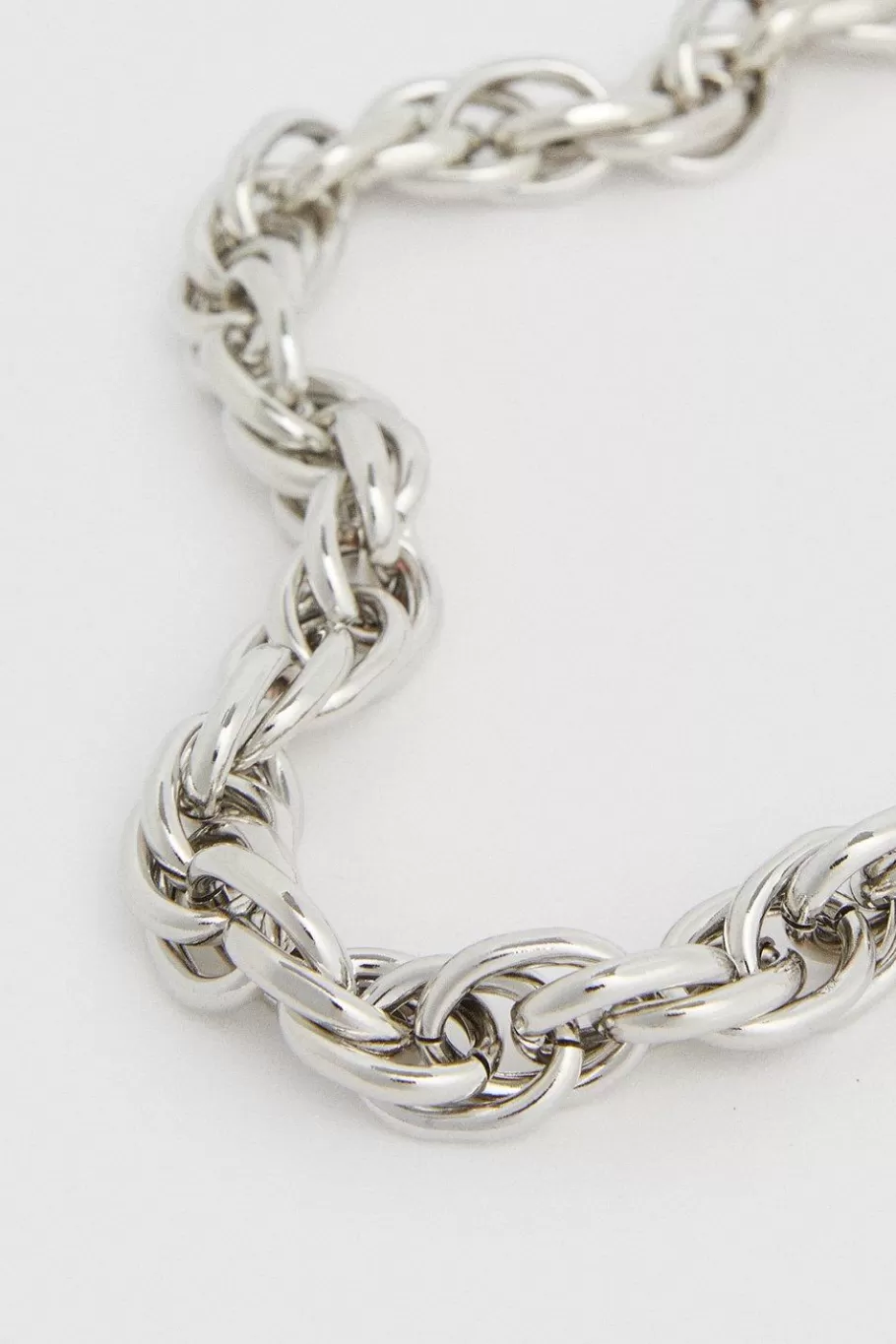 Oasis Chunky Chain Necklace Silver Outlet