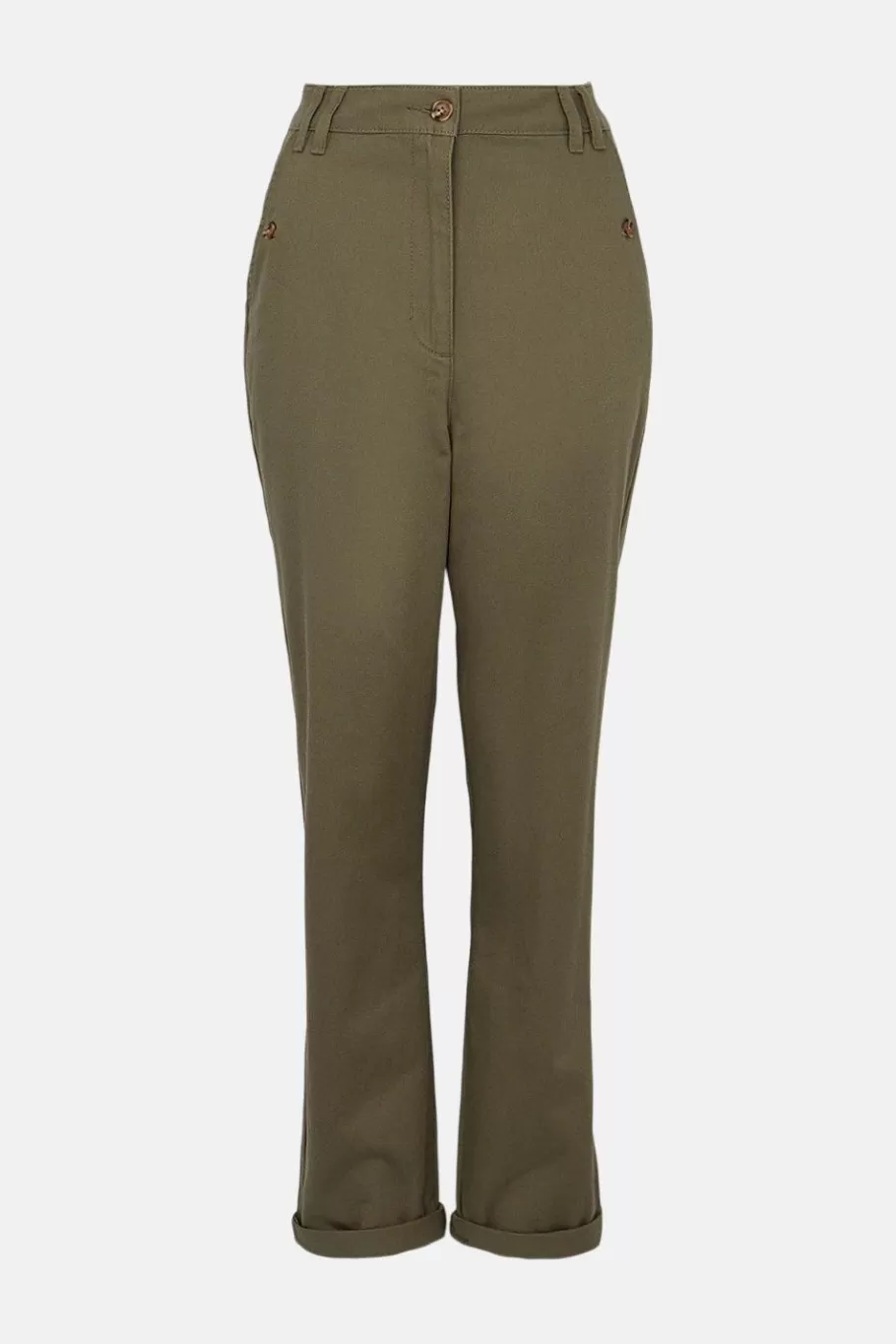 Oasis Classic Chino Trouser Khaki Best Sale