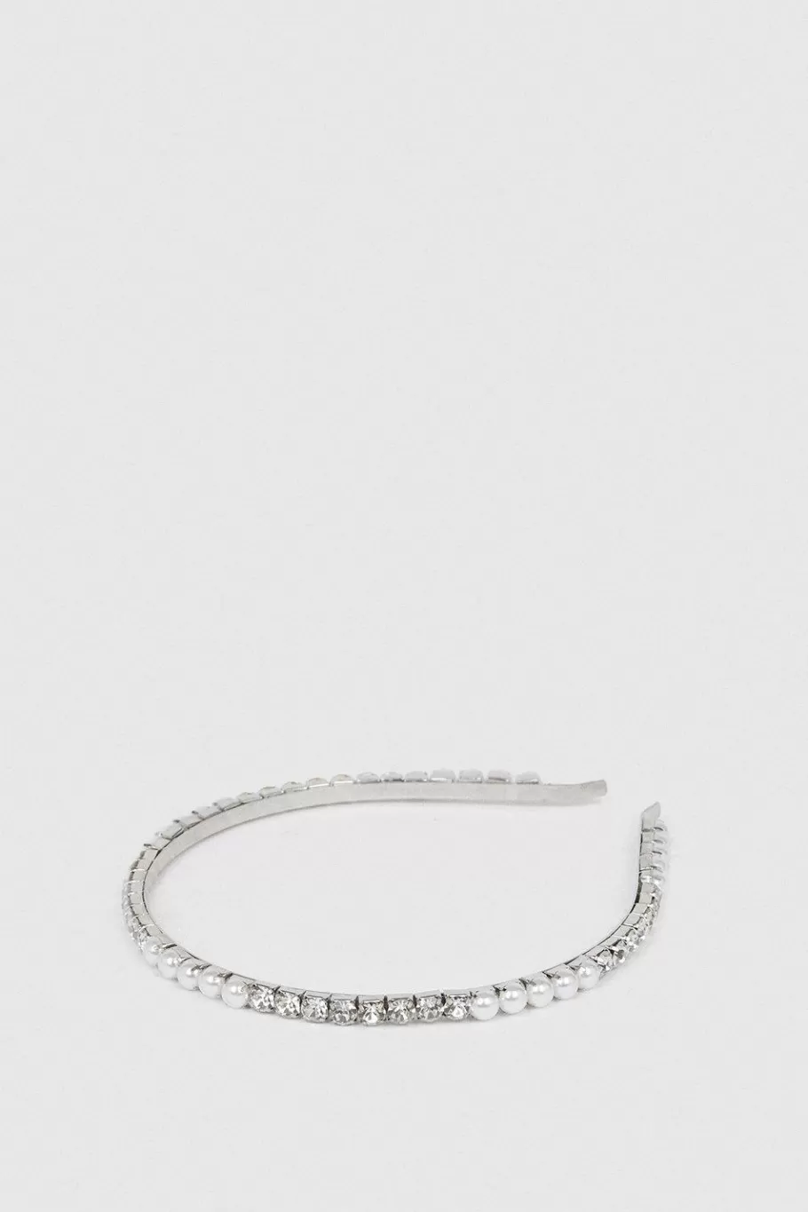 Oasis Embellished Detail Headband Silver Fashion