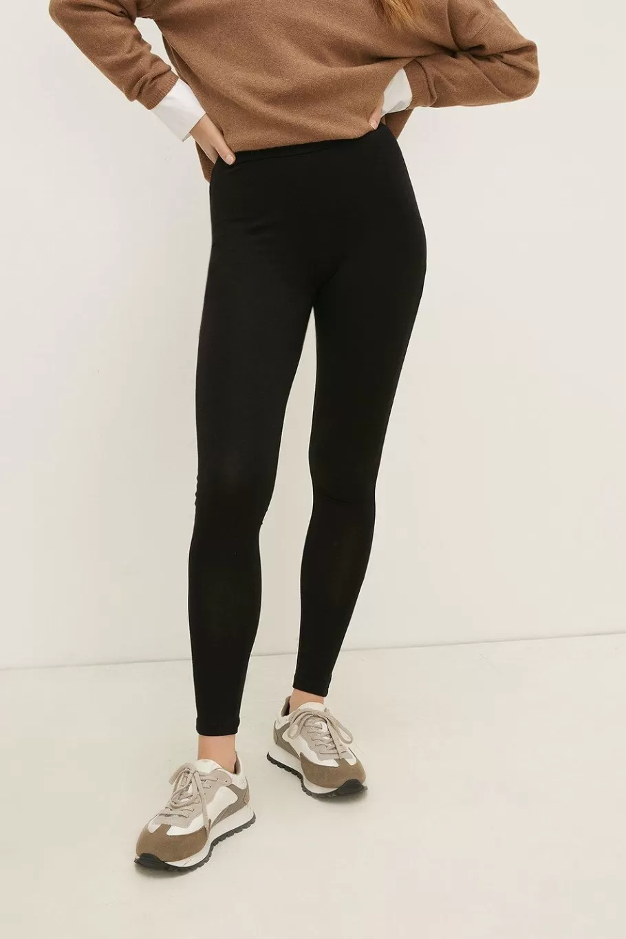 Oasis Essential High Waist Legging Black Flash Sale