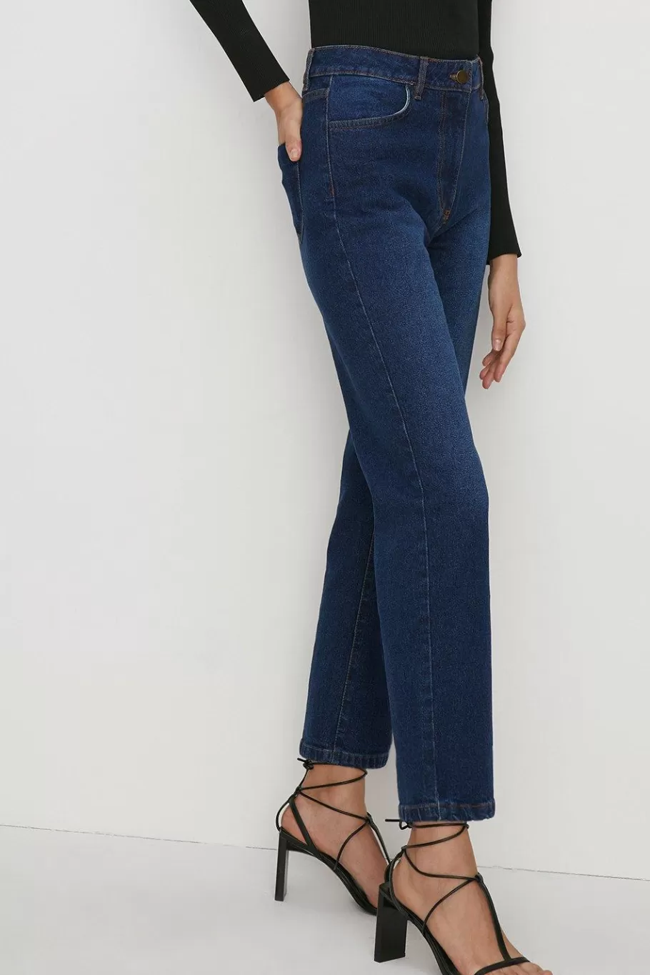 Oasis Josie Kick Flare Jean Indigo Sale