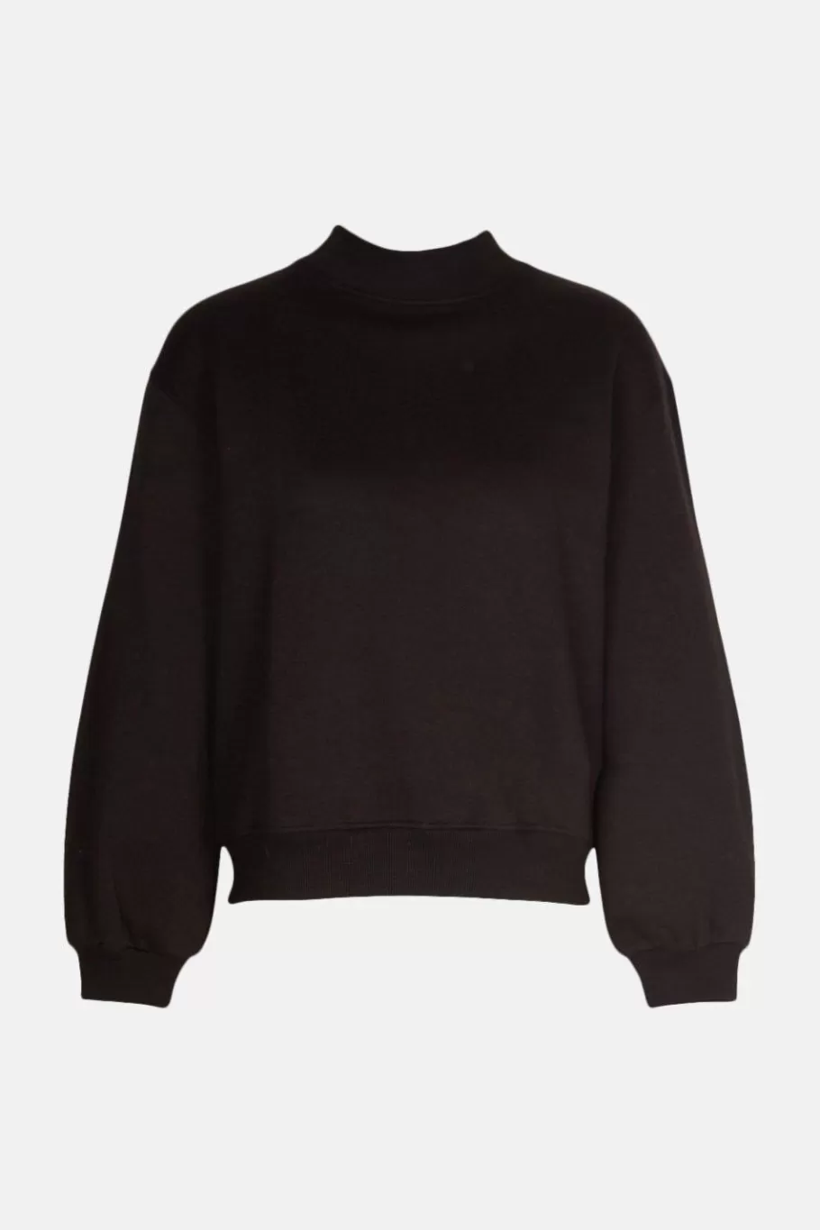 Oasis Mock Neck Sweat Black Discount