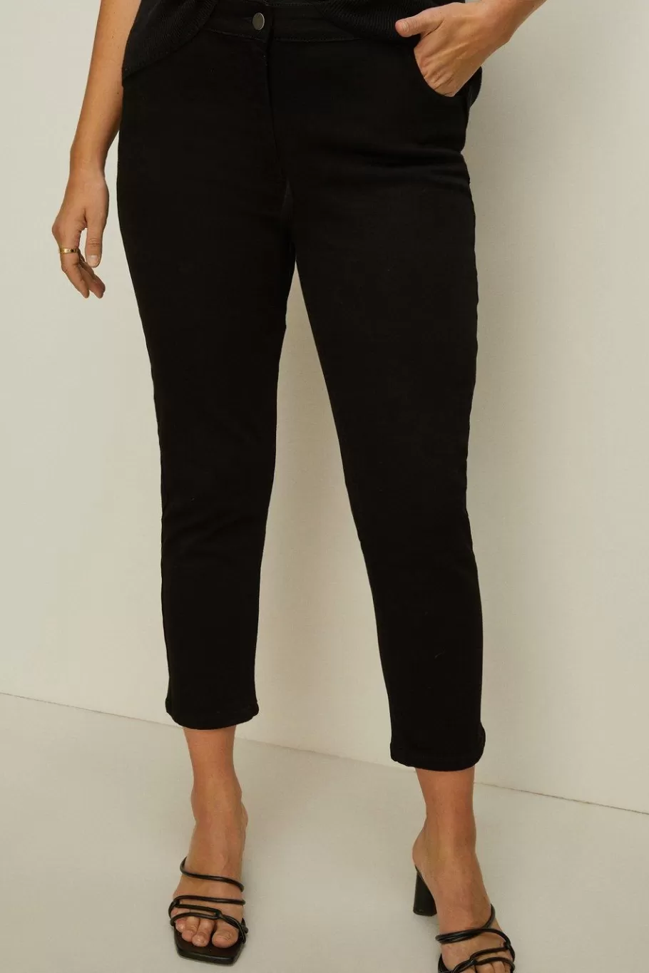 Oasis Plus Size Grace Jean Black Hot