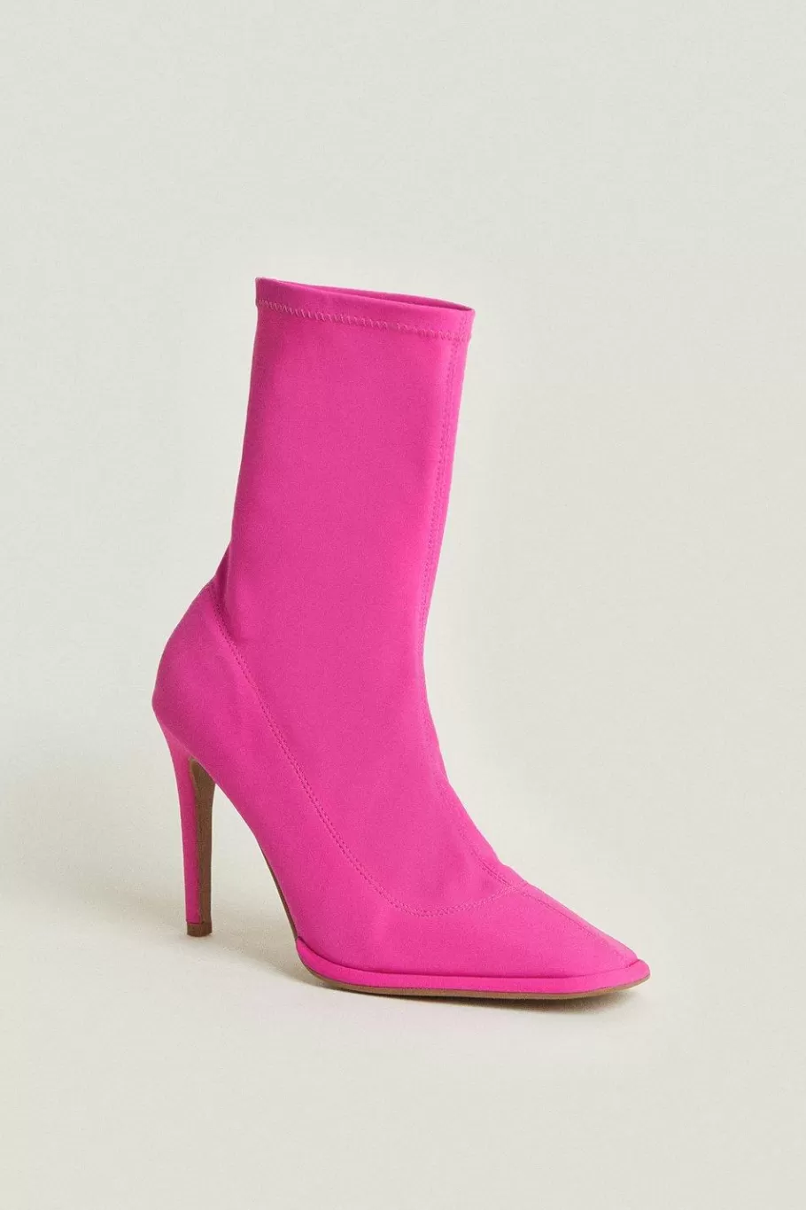 Oasis Pull On Ankle Sock Boot Pink Flash Sale