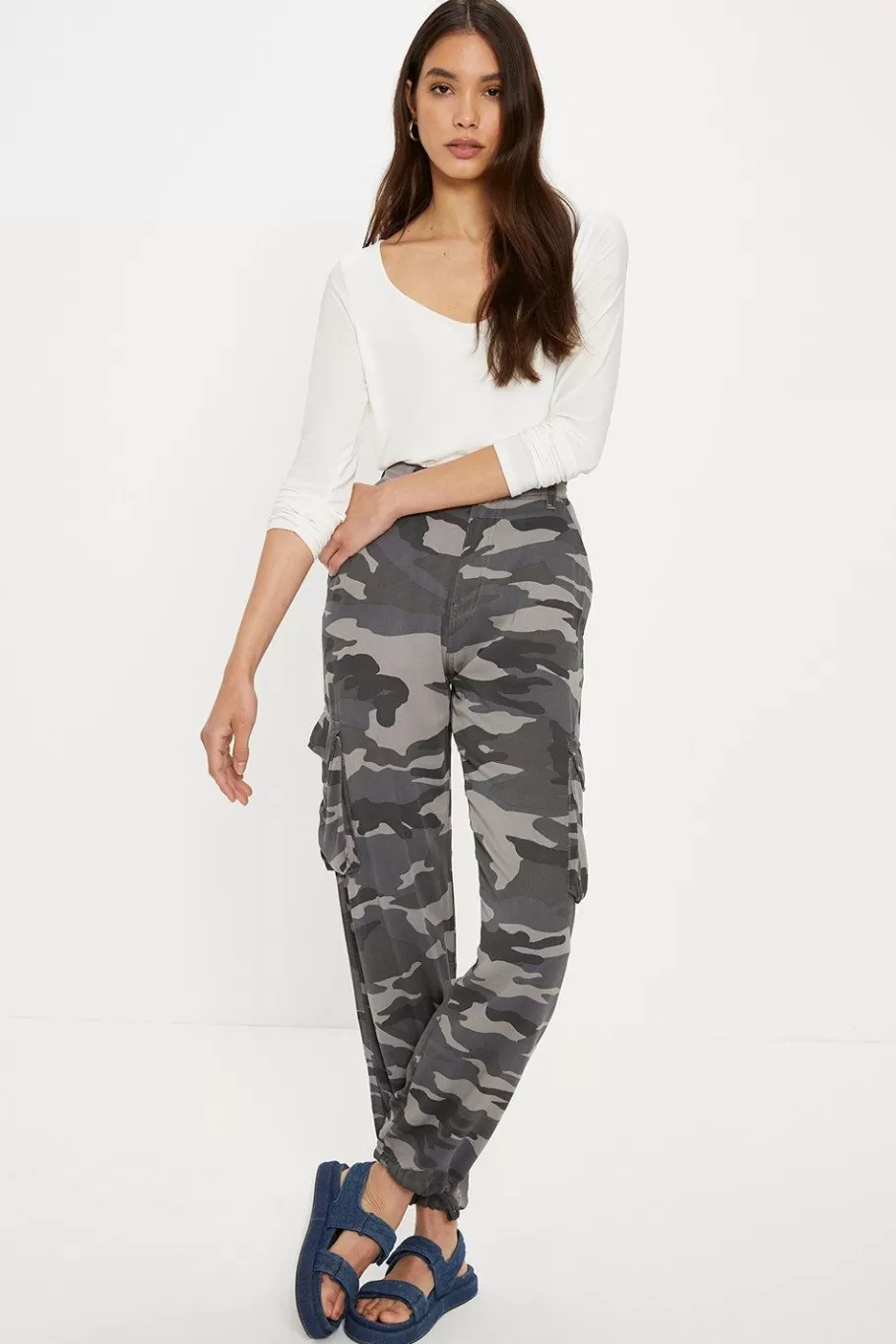 Oasis Ultimate Camo Trouser Khaki Discount