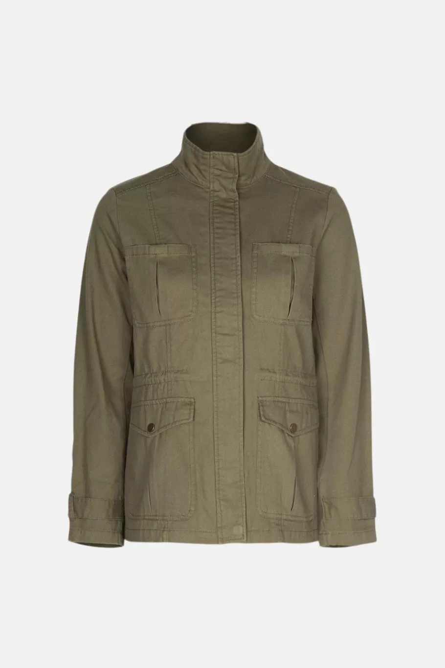 Oasis Utility Zip Through Jacket Sand Best